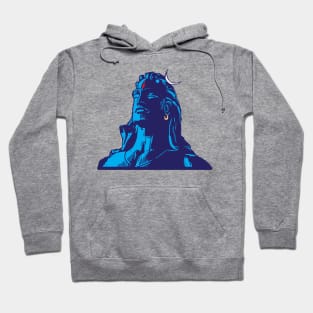 Adiyogi or Adhi Yogi Shiva Mahadev Aum Hindu Hoodie